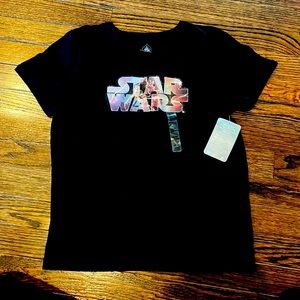 NWT Disney Star Wars T-shirt . Boys/girls size  14